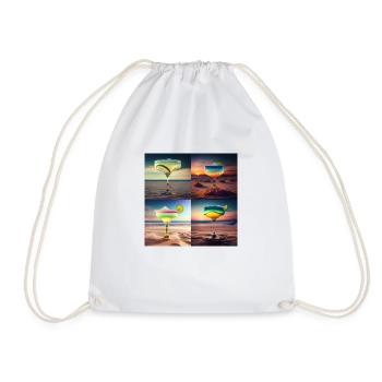 Cocktails 2 Gift - Drawstring Bag - white - Front