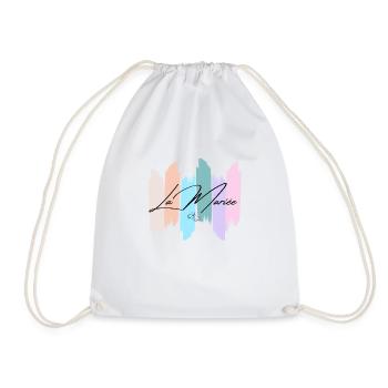 La mariée arc en ciel pastel - Sac de sport léger - blanc - Devant