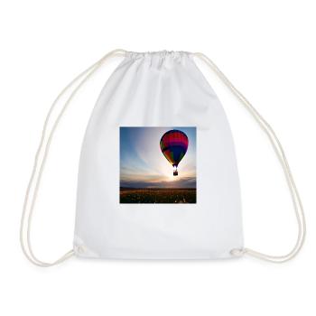 Ballonfahrt - Turnbeutel - Weiß - Vorne
