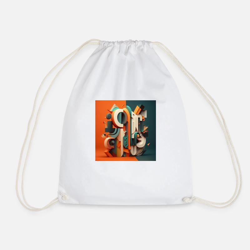Graffiti - Sac de sport léger - blanc
