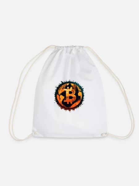 Bitcoin Global Impact - Turnbeutel - Weiß