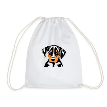 Dog owners Dachshund Dog Dogs Dog owners - Drawstring Bag - white - Front