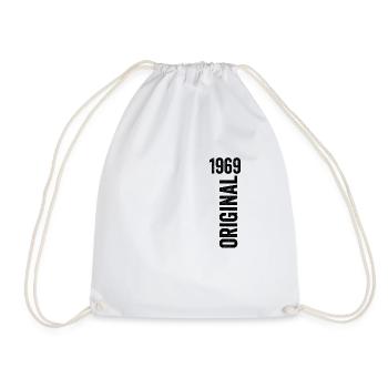 1969 Original Birthday Gift 1969 - Drawstring Bag - white - Front
