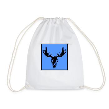 Saké d’orignal - Sac de sport léger - blanc - Devant