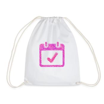 RÉSERVEZ LA DATE - Sac de sport léger - blanc - Devant