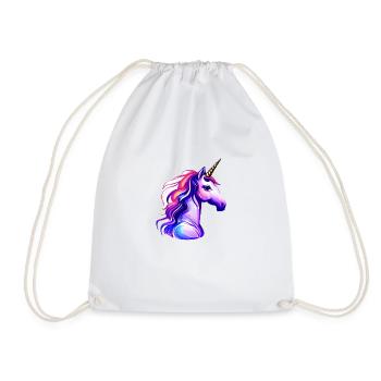 Unicorn Mythical Animal Unicorn Girl Unicorns - Drawstring Bag - white - Front