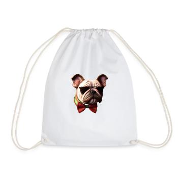 Bulldog Dog Owner Dogs Dog Dog Owner - Sac de sport léger - blanc - Devant