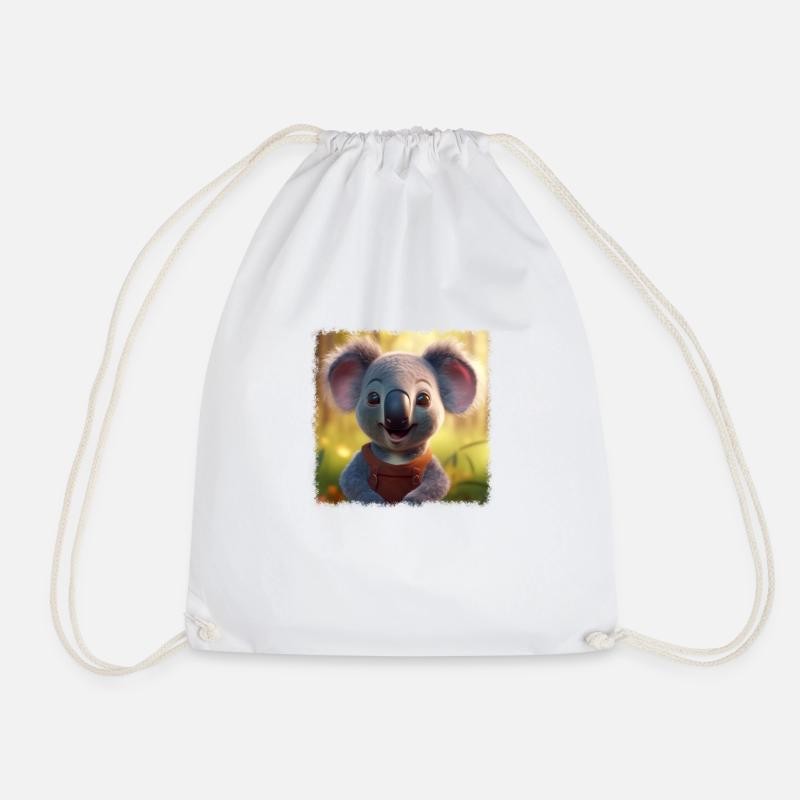 Süßer Koala - Turnbeutel - Weiß