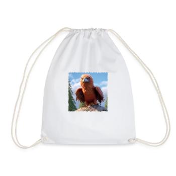 Aigle froid - Sac de sport léger - blanc - Devant