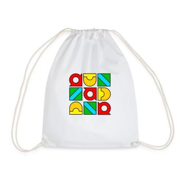 Modèle MODA 050623 3 - Sac de sport léger - blanc - Devant