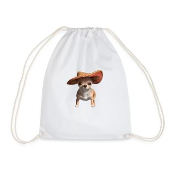 Chihuahua Dog Dog Owner Chihuahua Puppy Dogs - Drawstring Bag - white - Front