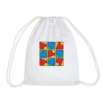 Moda modèle 110623 - Sac de sport léger - blanc - Devant
