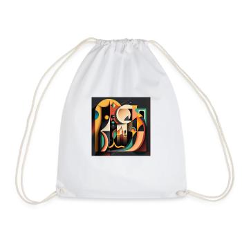 The Bauhaus Legacy - Drawstring Bag - white - Front