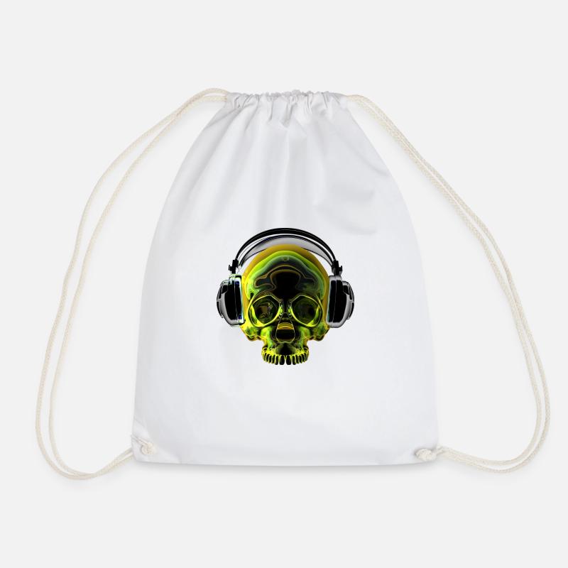 Heavy metal - Drawstring Bag - white