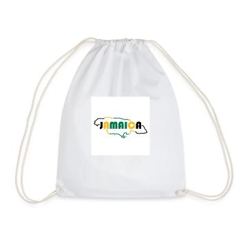 Carte de la Jamaïque - Sac de sport léger - blanc - Devant