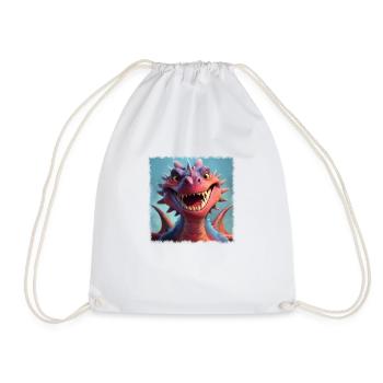 dragon cool - Sac de sport léger - blanc - Devant