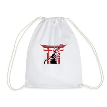 Japon - Sac de sport léger - blanc - Devant