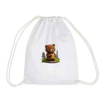 Petite Ourse - Sac de sport léger - blanc - Devant
