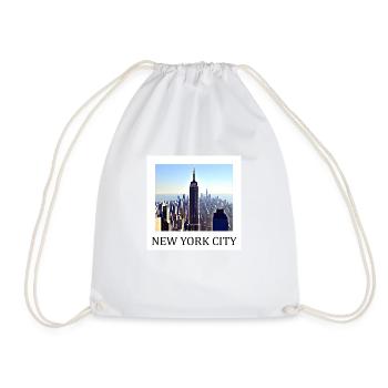 New York City - Turnbeutel - Weiß - Vorne