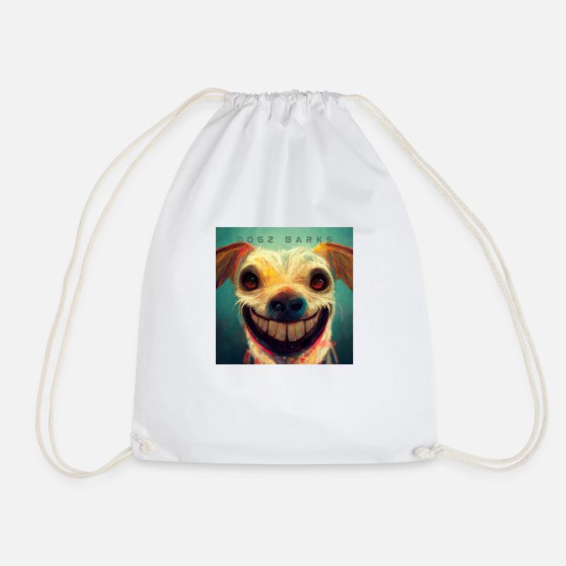 Dogz bellt - Turnbeutel - Weiß