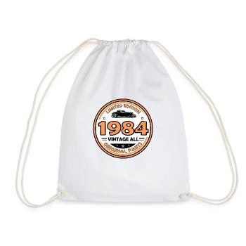 vintage 1984 - Sac de sport léger - blanc - Devant
