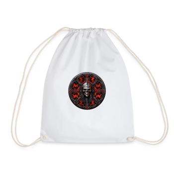 Artwork Mystic sign Medival - Drawstring Bag - white - Front
