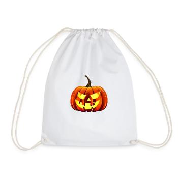Halloween Pumpkin Costume Gift Pumpkin Pumpkin - Drawstring Bag - white - Front