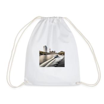 Speedboat_Berlin - Turnbeutel - Weiß - Vorne
