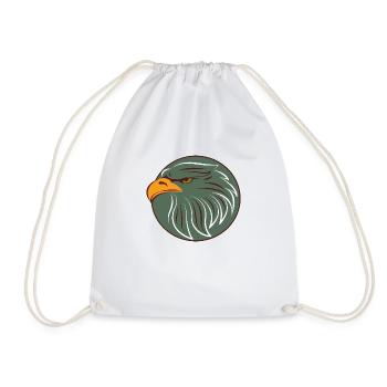 logo Aigle - Sac de sport léger - blanc - Devant