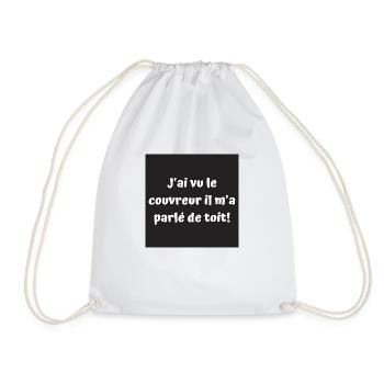 Bricoleur de génie ou maladroit - Sac de sport léger - blanc - Devant