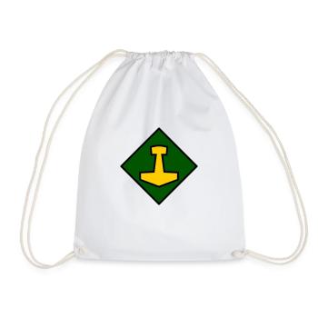 Mjölnir - Drawstring Bag - white - Front