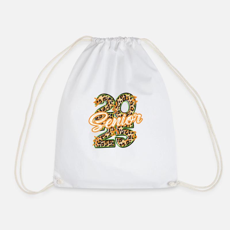 SENIOR 2025 - Drawstring Bag - white