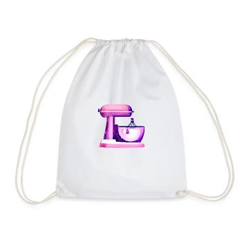 Baker Confectioner Bakery Confectionery Baking - Drawstring Bag - white - Front