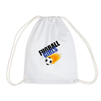 V.f.B Grötzingen - Fußballgirls (neutral) - Turnbeutel - Weiß - Vorne