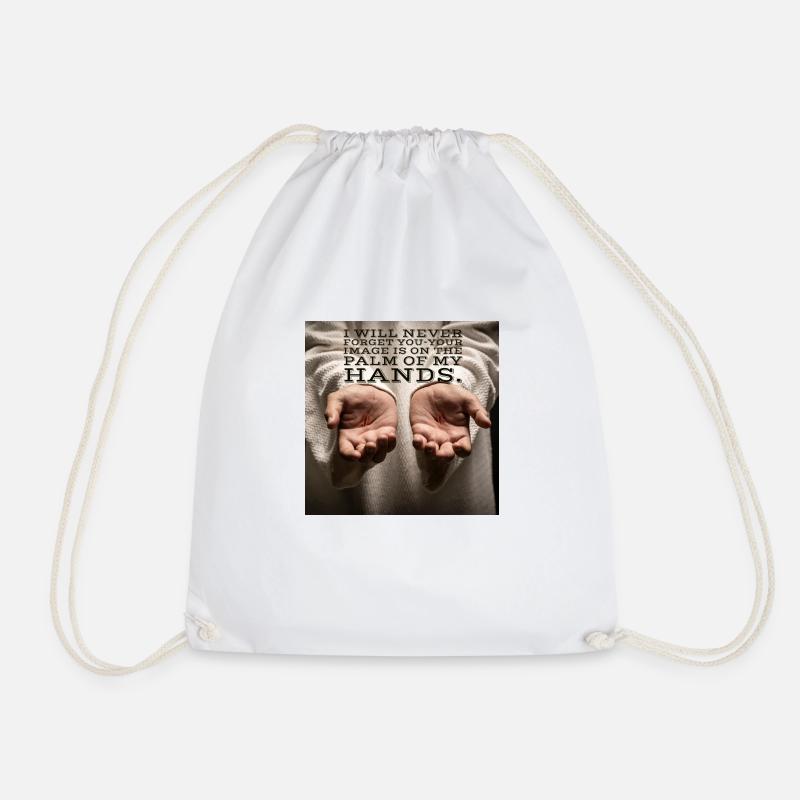 Your Image - Drawstring Bag - white