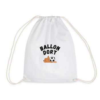 Ballon Dort-humour - Sac de sport léger - blanc - Devant