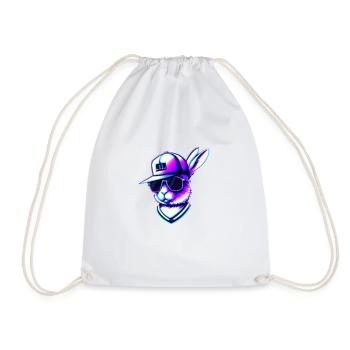 Lapin cool - Sac de sport léger - blanc - Devant