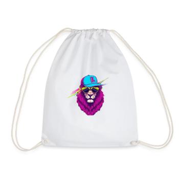 Cool Lion - Sac de sport léger - blanc - Devant