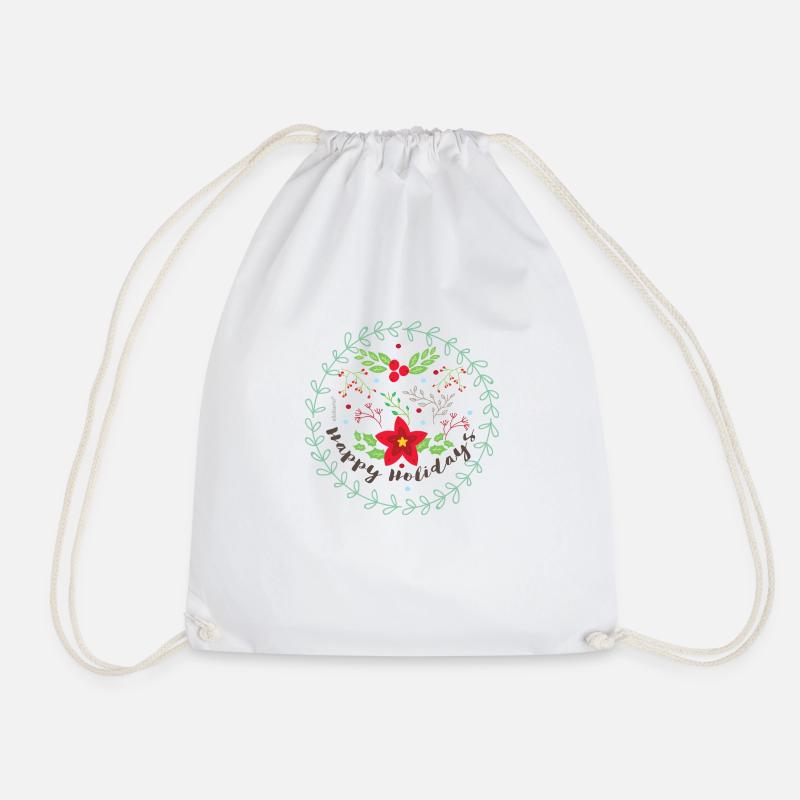 Joyeuses Fêtes - Sac de sport léger - blanc