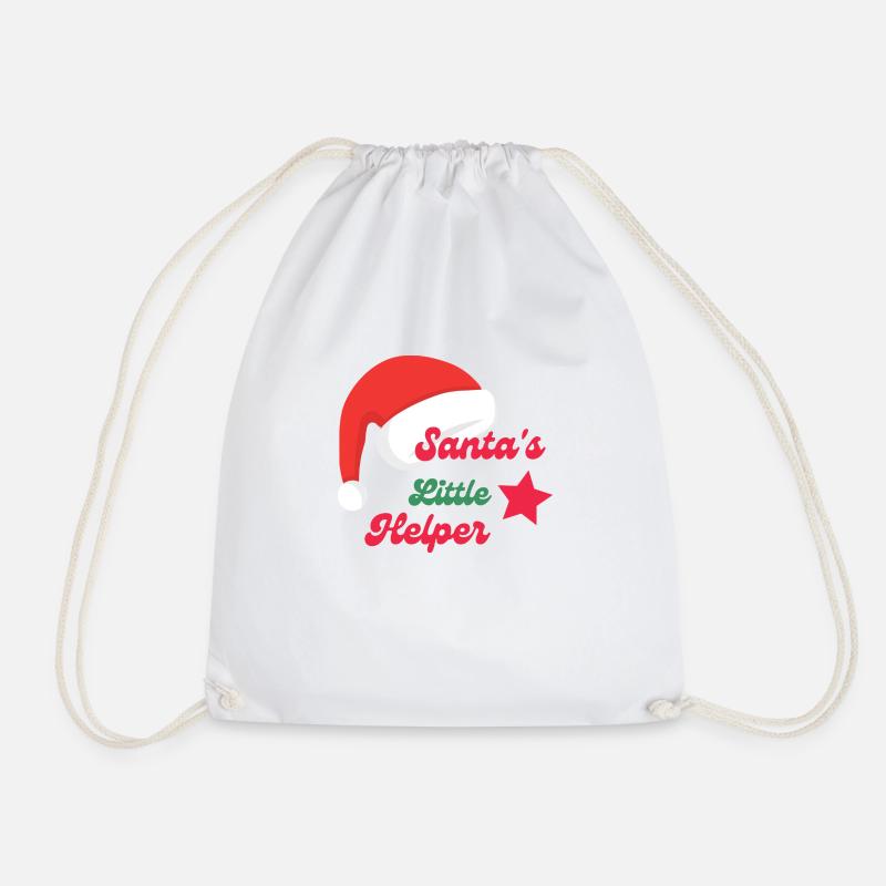 Santa´s little Helper - Turnbeutel - Weiß