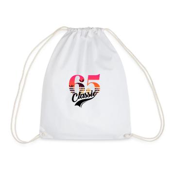 Vintage 1965-65e anniversaire - Sac de sport léger - blanc - Devant