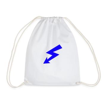 LOGO SCORPLUS bleu - Sac de sport léger - blanc - Devant