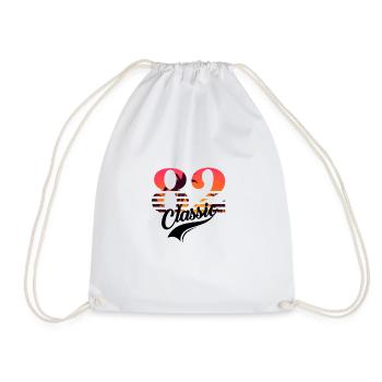 Vintage 1982-82nd Birthday - Drawstring Bag - white - Front