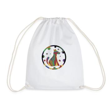 Dog color - Sac de sport léger - blanc - Devant