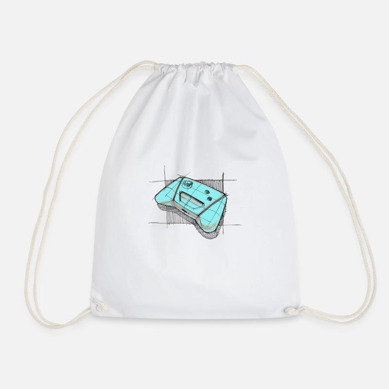 Manette de jeu - Sac de sport léger - blanc