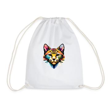 Cat, Cat Owner, Siamese Cat, Domestic Cat, Kitten - Drawstring Bag - white - Front
