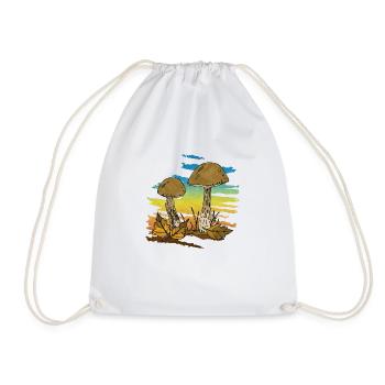 Mycètes - Sac de sport léger - blanc - Devant