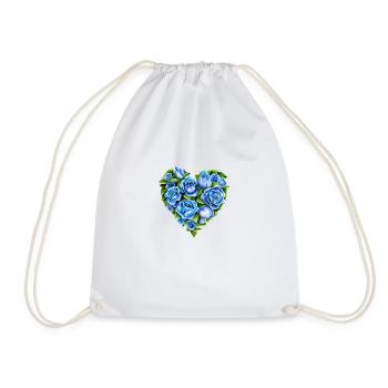Fête des pères, mariage, fiançailles, amour, Saint-Valentin - Sac de sport léger - blanc - Devant