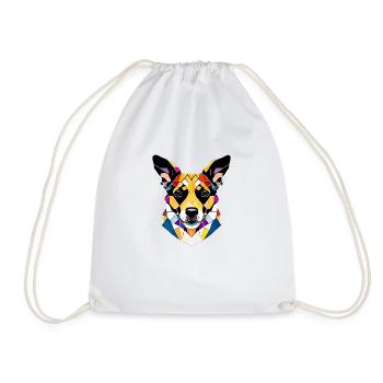 Dog Owner Dog Shepherd Dog Owner Dogs - Drawstring Bag - white - Front