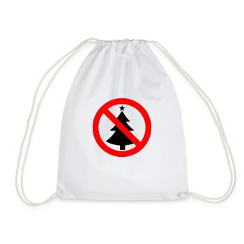 Christmas grouches - Drawstring Bag - white - Front